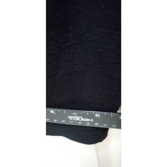 St. John Womens Santana Knit Wide Leg Pants Sz 14 Black Quiet Luxury Comfy EUC - Picture 5 of 9